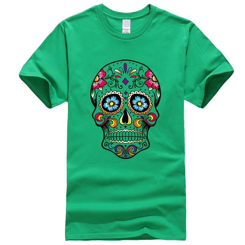 Unisexs Tshirt High Quality 100 Cotton Street Style Loose Cool Skull Printed Summer Unisex T Shirt Casual Short Sleeve For Unisex
