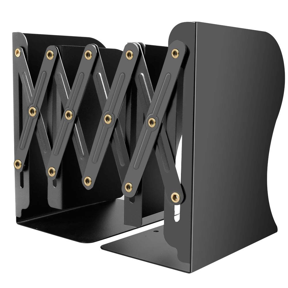 

CANPEKI Book Office Book Desktop Storage for Divider Stylish Organization Supplies Stand, Extendable, Holder, Books/Magazines/Documents, Bookend, чёрный