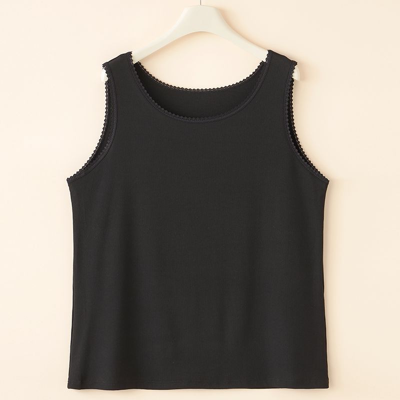 Women's Loose Modal Base Inner Vest Can Be Worn Outside Plus Size Sleeveless Sweatshirt Top