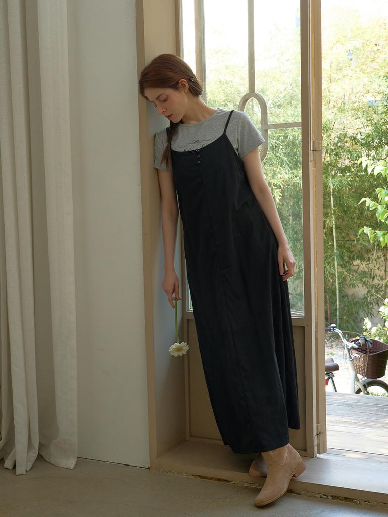 Mejongleuhaleu Neige Bustier Dress 2 Colors
