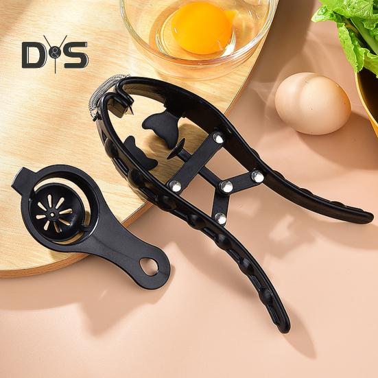 2 Teile/satz Langlebiger Eierschalenschneider Ergonomischer Griff Kreatives Eiertrenn-Eierschalenschneider-Werkzeug