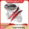 Aluminum Alloy Anti-slip Footrest for PCX160 - Brushed Motorcycle Foot Pegs, New Design