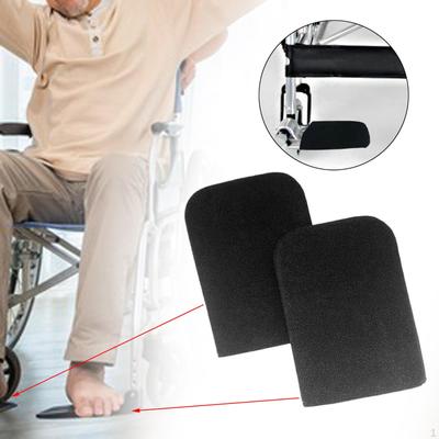 Chair Footrest Covers Foot Pedal Pads Soft Neoprene AntiSlip Covers, 2Pcs
