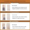 Dual-Sided Hanging Underwear Organizer for Wall or Dorm, Ideal for Bras and Panties.