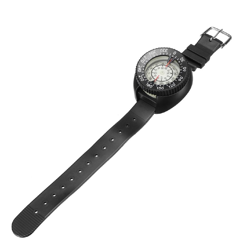 ABS, PMMA Navigator Digital Watch Scuba Compass Waterproof Outdoor Compass Professional Diving Compass