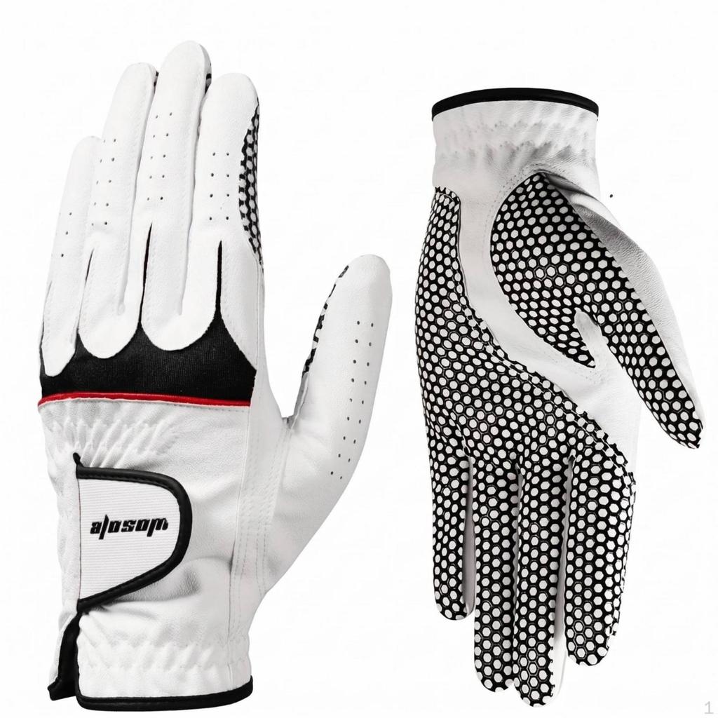 Linkshänder Golfhandschuh Anti-Rutsch Linke Hand Texturierter Griff Sportausrüstung für den Sportgebrauch,