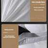 1PC Luxury White Goose Down Pillows Down-proof King Queen 100% Cotton Bedding 3D Style Rectangle Pillow for You Lover Gift