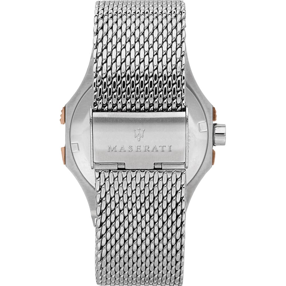 Maserati Potenza Dark grey Metal/Silver Gents Quartz Watch R8853108007