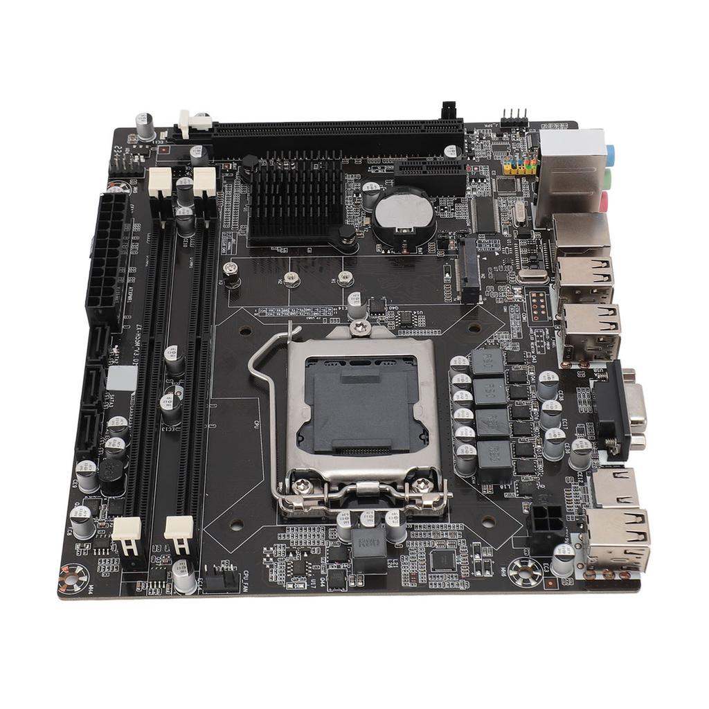 H55 Computer Motherboard Professional M.2 NGFF LGA 1156 Slot DDR3 8 Channel Memory 4 Phase Power Supply Gaming