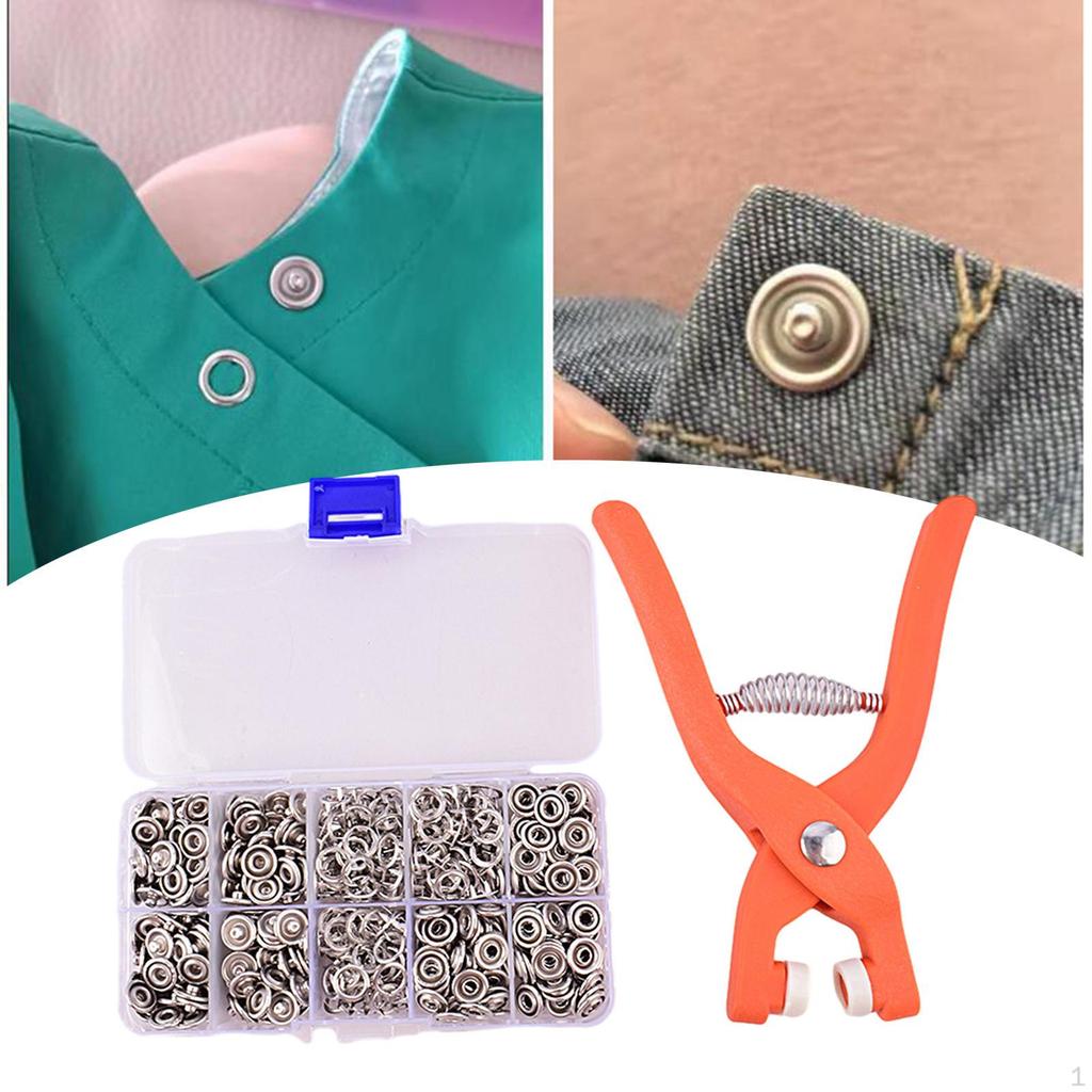 Easy Snap Fasteners Installation Tool for Sewing and Crafting Projects
