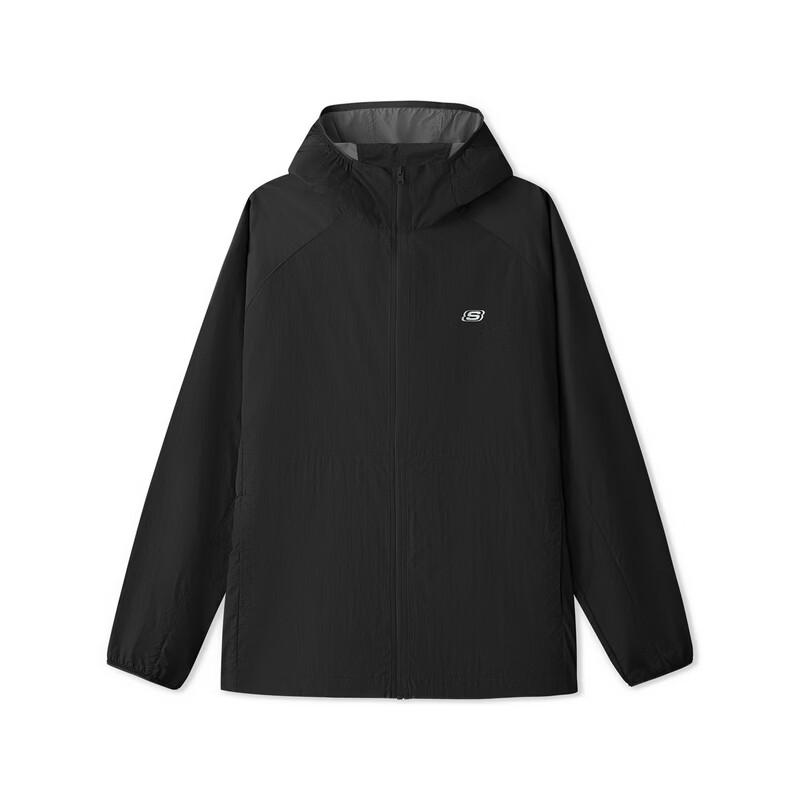 Skechers Men s Hooded Casual Woven Jacket L