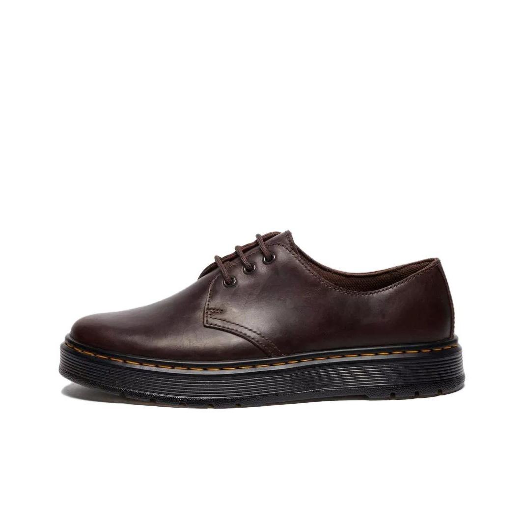 Dr. Martens Brookline Lo Простые Ретро Повседневные Кроссовки Мужские Коричневый 41555201 45