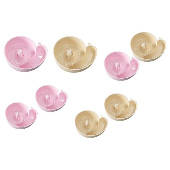 Drain Basket Snail-Shaped Rotating Vegetable Filter Ergonomic Design Food-Grade Basket