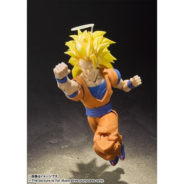TAMASHII NATIONS S.H. Figuarts Dragon Ball Z Super Saiyan 3 Son Goku (Reissue) Approximately 155mm PVC ABS Painted Movable Figure