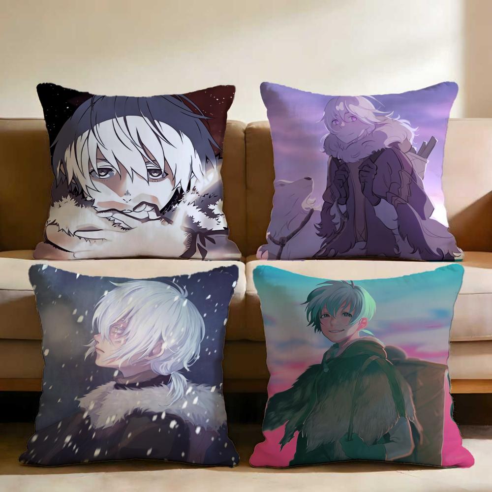 Anime To Your E-Eternity Cushion Cover Multi-Scene Pillow Cover for Home & Car - Reversible, Soft & Durable for Daily Use
