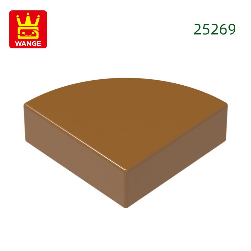 884Pcs/Lot 25269 Tile Round 1x1 Quarter Block Moc Hue Accessories Compatible featuring Brick DIY Children's Plaything Stronge Box