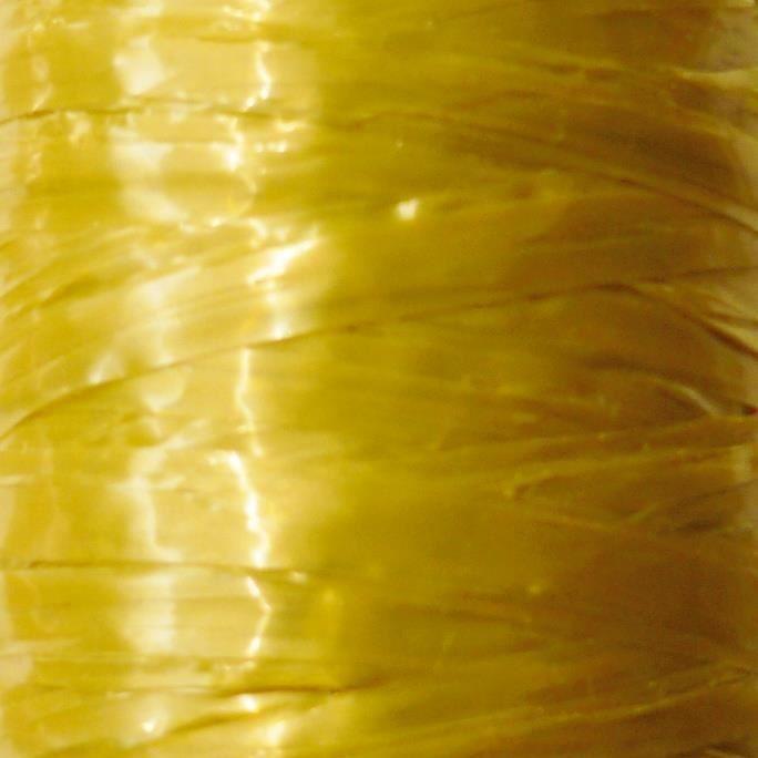 Raphia synthétique Vieil Or 125 g - Graine créative