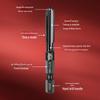 Tiangong High-Speed Steel Hex Handle Straight Groove Tap for M3-M12 Tapping In Stainless Steel & Cast Iron.