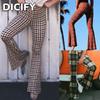 Calças Casuais e Capris de Moda Feminina DICFY