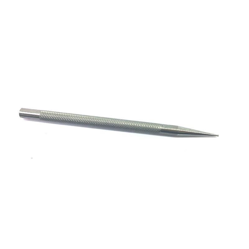Fine Tip Leather Scribing Tool Carbon Steel Leather Scriber Tool Slip Resistant Handle for Leather Carving Sewing