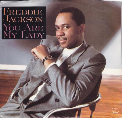 7-Zoll Schallplatte FREDDIE JACKSON - You Are My Lady B5495 Capitol Records 1985 US Soul/Funk Gebraucht