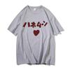 Japanese Manga T Shirt Summer Women Tshirt Funny Cute Anime Same Style Print T-shirts Harajuku Short Sleeve Casual