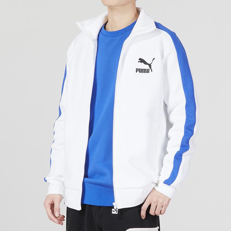 PUMA Iconic T7 Track Jacket White/Blue 620578-52