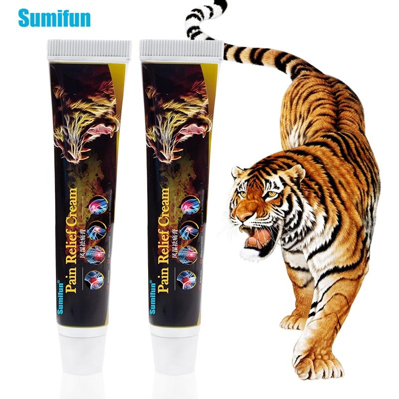 1 Stück Sumifun Tiger Balm Schmerzlinderungssalbe rheumatoide Arthritis Behandlung Gelenkrücken wirksame schmerzstillende Creme