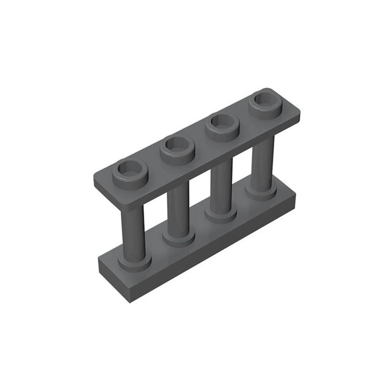 

50 шт. Конструктор DIY 1x4 Перила Толстые Фигурные Кирпичики Образовательные Творческие Игрушки для Детей Размер Совместим с 15332 50pcs темно-серого
