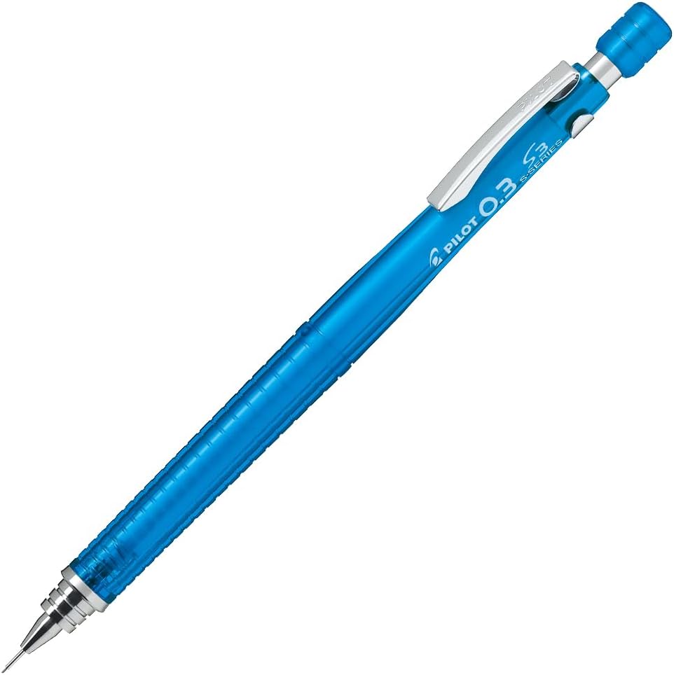 Pilot S3 S 3 0.3 Mm Clear Light Blue hpS30rtlb3 Pilot 0.3 Mm Clear Light Blue