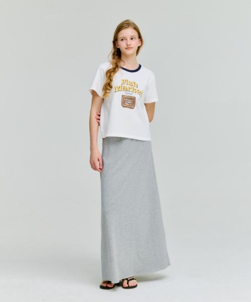 DEPOUND Fish Market Graphic T-Shirt [White]