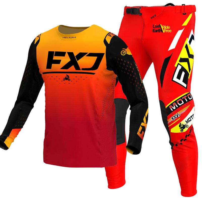 Motocross-Ausrüstungsset für Kinder 4 5 6 7 8 9 10 11 12 13 Jahre Jugend Kind Motorrad Junge Mädchen Jersey Hose Kits Rennanzug Offroad Enduro MX MTB