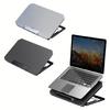 Foldable Adjustable Laptop Cooling Pad with 2 Quiet Fan For Notebook With Adjustable Heights And USB Connection
