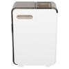 Slim Bathroom Storage Cabinet Plastic Narrow Bathroom Storage Space Saving Floor Organizer Side Unit