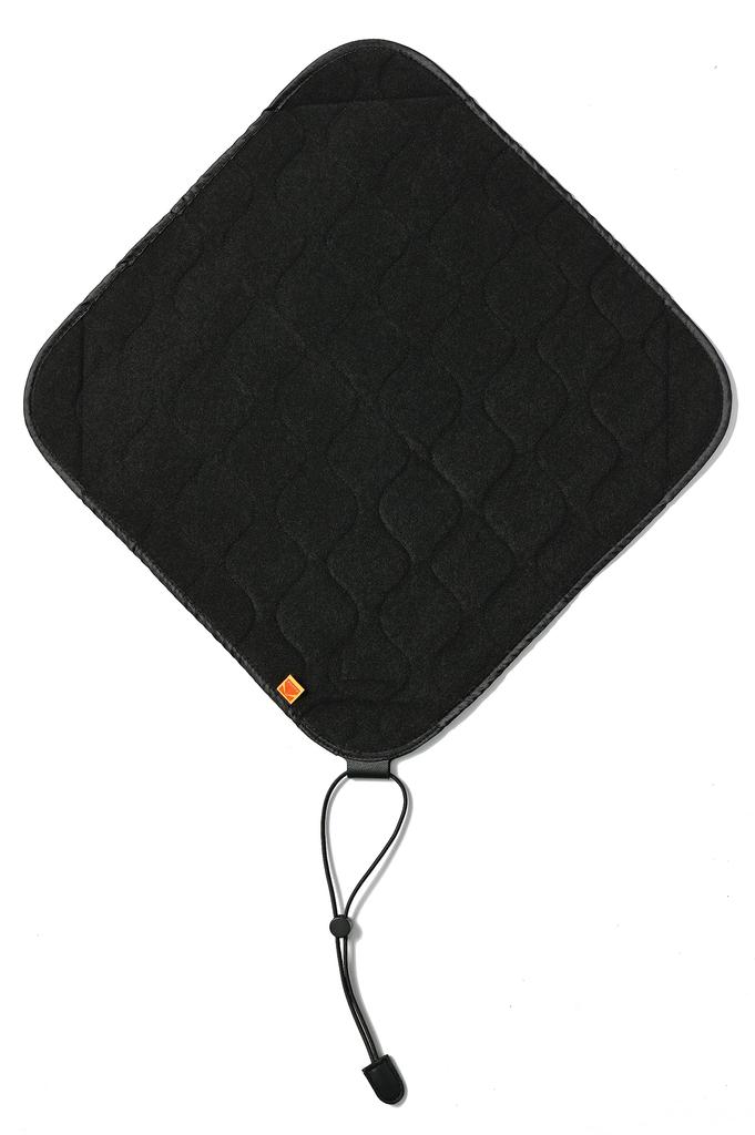KODAK Camera Wrap Size L 38.5x38.5cm Waterproof Scratch-Resistant Dust-Proof Protective Cloth for DSLR Cameras and Telephoto Lenses Black