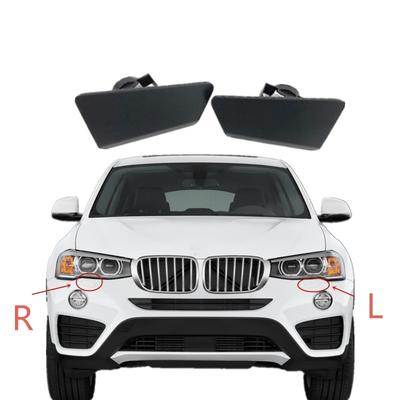 2 STÜCKE Für BMW X4 F26 Links Rechts Scheinwerfer-reinigungs Sprühdüse Abdeckung Jet Hid Deckel Kappe 2014 2015 2016 2017 2018