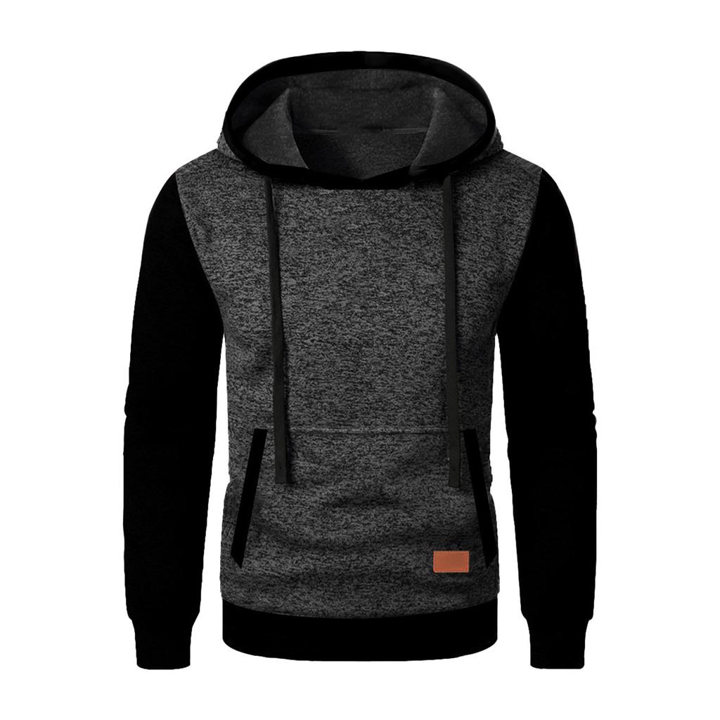 Sportträningsdräkt med luva Unisex löparkläder Långärmad tröja Luvtröja sweatshirt