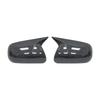 Para Toyota Corolla 2007-2013 Vios Yaris Sedan P90 2008-2013 Capas de espelho retrovisor de carro ABS Fibra de carbono Preto brilhante