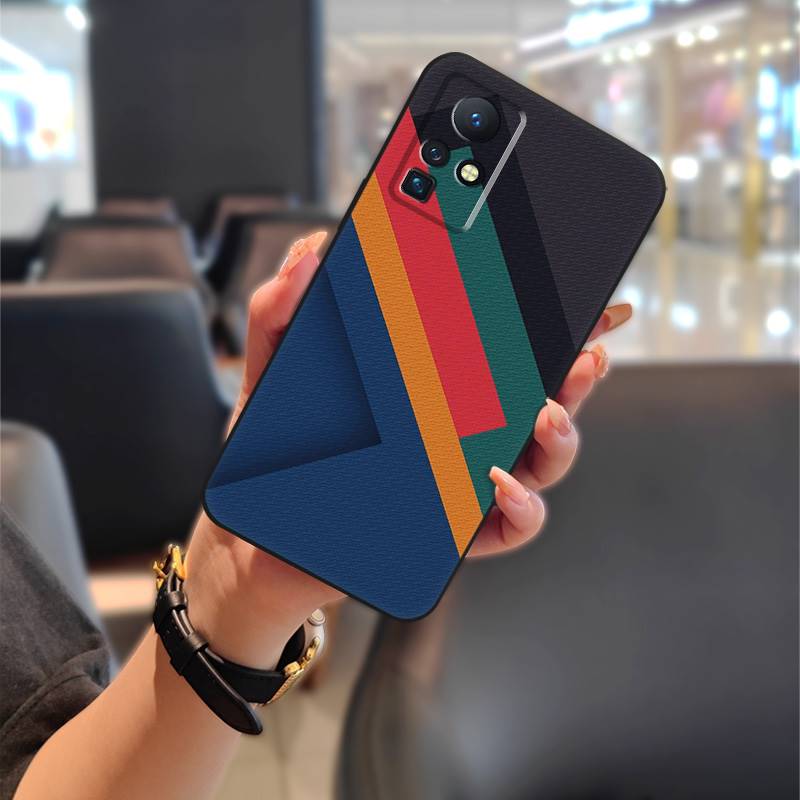 Anti-knock Silicone Phone Case For infinix Zero X/X Pro/X6811/X6811B Durable Phone Pouch TPU Graffiti Back Cover Cute