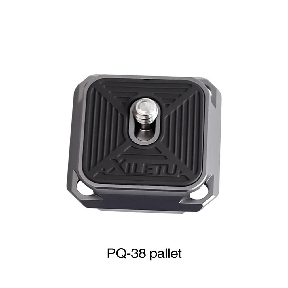 

XILETU XQ1 Универсальный карданный подвес для зеркальных камер DSLR SLR, быстросъемный зажим для пластины Arca Swiss, комплект для быстрой смены, адаптер крепления для слайдера штатива белый