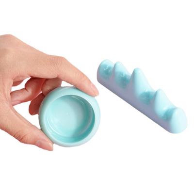 Oje Fırçası Temizleyici Plastik Tutucu UV Akrilik Jel Kalem Potu Temizleyici Fincan Yıkama Fincanı Oje Fırçası Tutucu Profesyonel Oje Aletleri