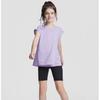 Girls' Summer Ice Silk Quick-Dry Breathable Tennis Yoga Mid-Length Shorts