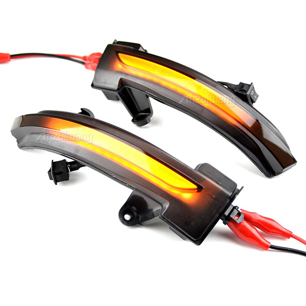 Dynamic Blinker LED For Renault Megane 4 IV Talisman Clio 5 V Turn Signal Light Side Mirror Indicator