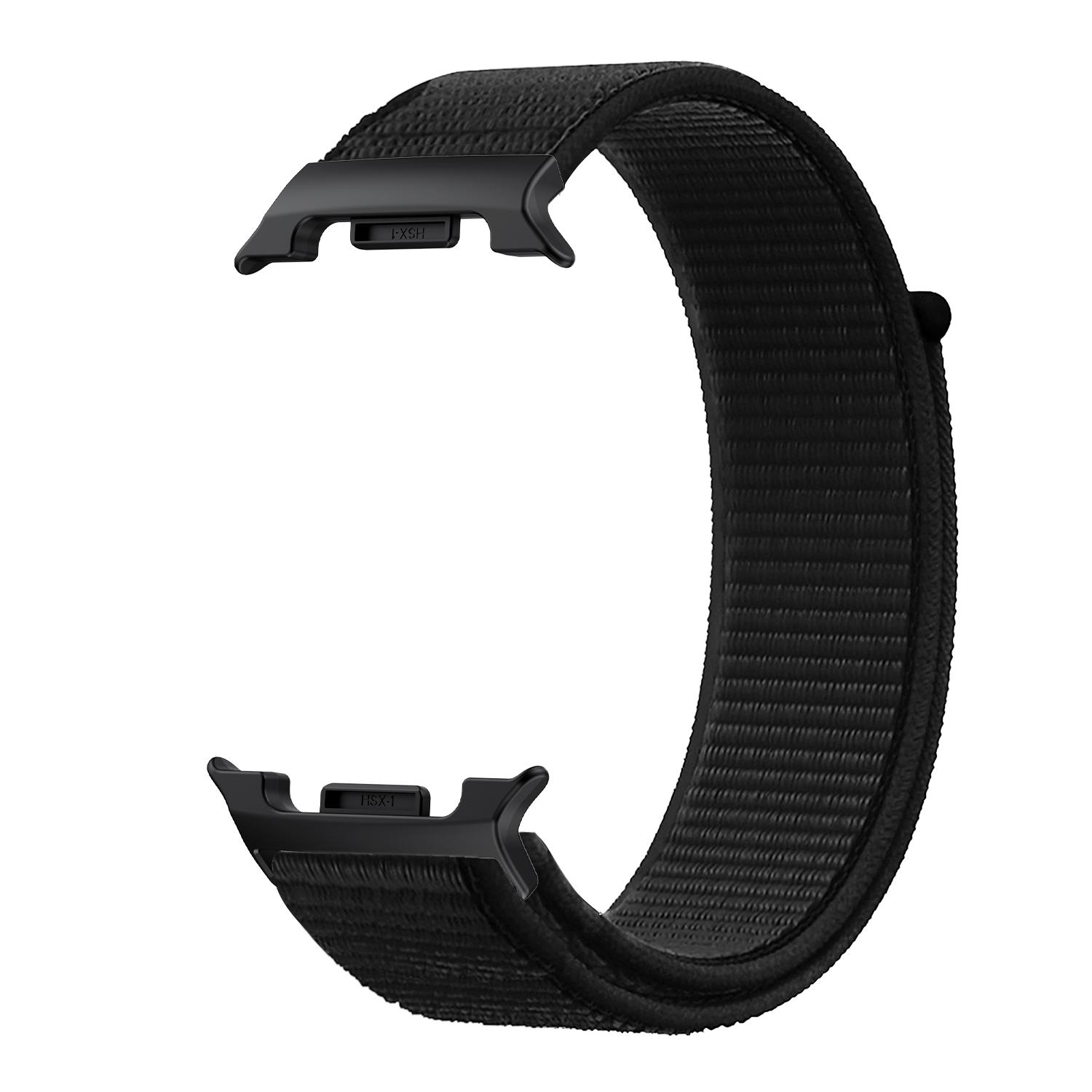 

NEW Bracelet For Samsung Galaxy watch 8 classic Nylon Sport Straps Smartwatch Accessories For Galaxy watch 8 40 44mm Wrist Band Galaxy Watch 8 40mm чорний