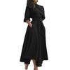 Spring 2026 Women's Elegant Printed Shirt & Wide-Leg Pants Casual Set