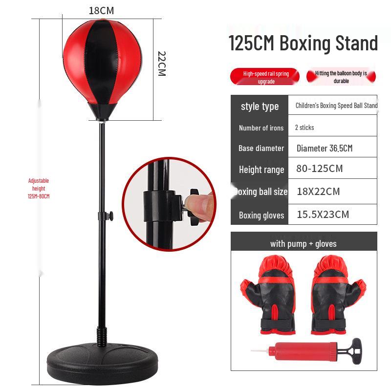 

Детский надувной боксерский набор с пневматической грушей для снятия стресса и спортивных тренировок