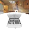 14 Inch Roof Vent Fan with 12V Motor Reversible Remote Control Exhaust Ventilation Fan for RV Traile