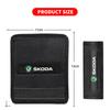OMDP8 1/2Pcs Car Roof Handle Protection Cover Gloves For Skoda Octavia MK2 MK 2 3 A5 A7 A8 Fabia Karoq Superb Rapid Kamiq Scala