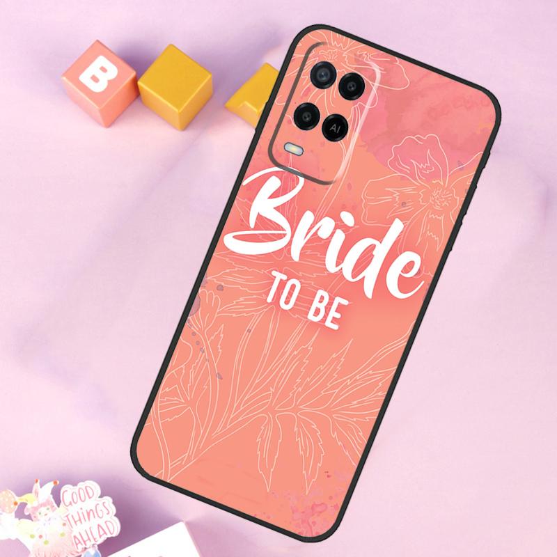 Wedding Bride Soon to Be Case For Oppo A98 A78 A18 A38 A58 A74 A94 A54 A15 A17 A57 A6 A5 Pro A16 A76 A96 A40 A60 A80