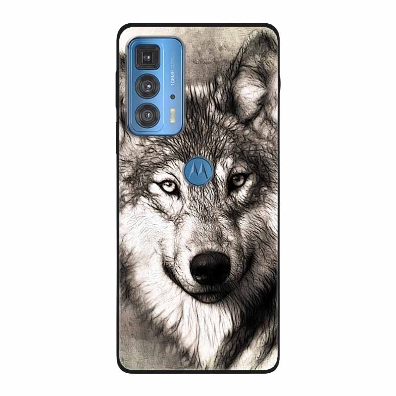 Dla Motorola Moto Edge 20 Pro Lite 5G Case odporny na wstrząsy miękki silikon TPU tylna pokrywa dla Moto Edge20 Fusion Pro etui na telefony śliczne